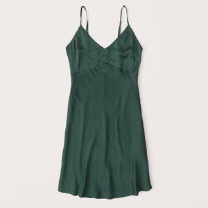 A&F Satin Slip Mini Dress